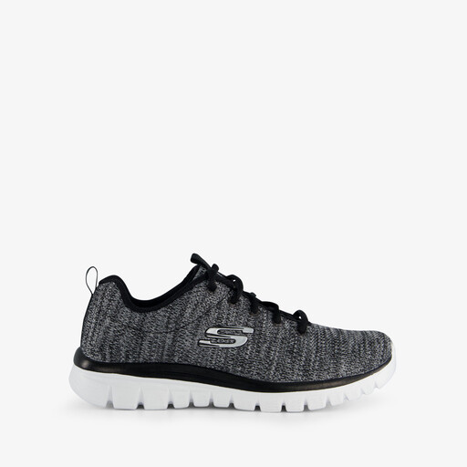 Dames sneakers zwart wit