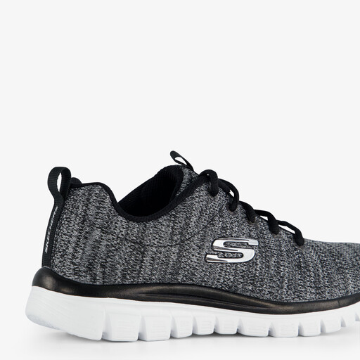 Dames sneakers zwart wit