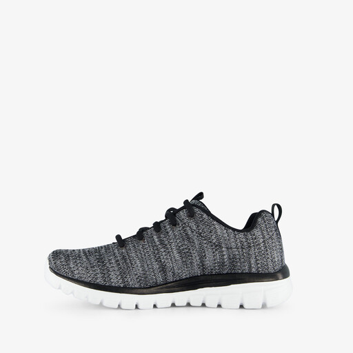 Dames sneakers zwart wit