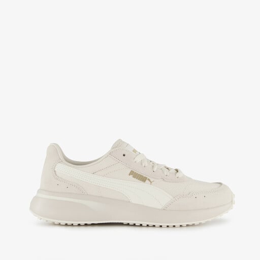 R78 Glance dames sneakers beige wit