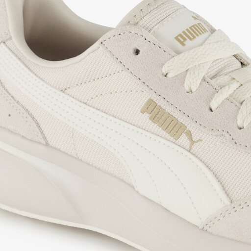 R78 Glance dames sneakers beige wit