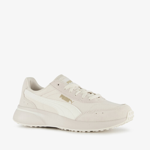 R78 Glance dames sneakers beige wit