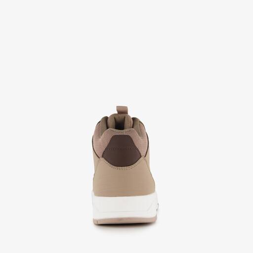 Hoge heren sneakers beige