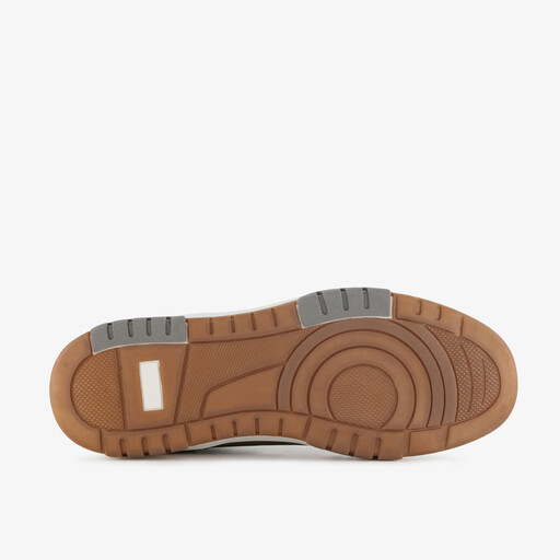 Hoge heren sneakers groen cognac