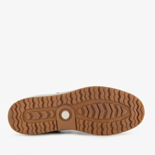 Heren sneakers blauw cognac