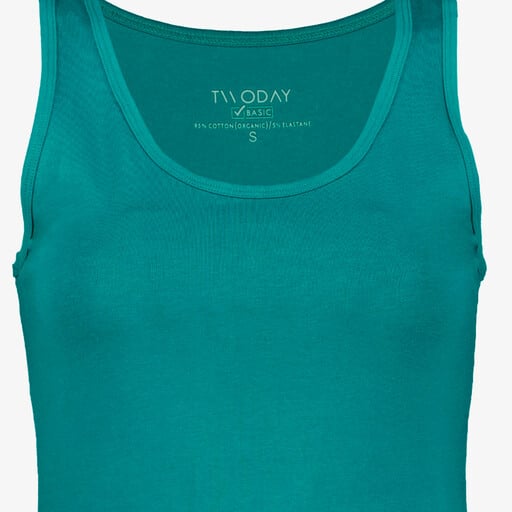 Dames singlet groen