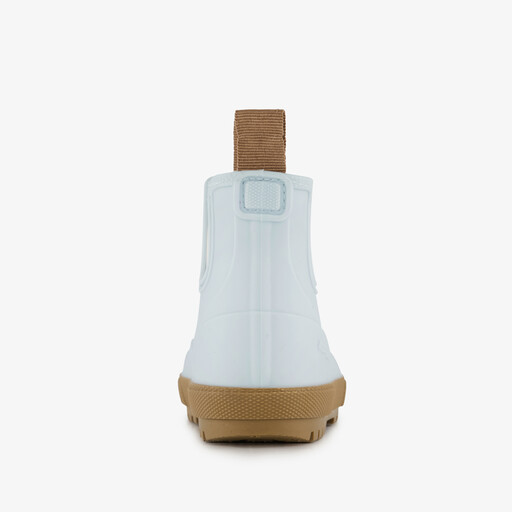 Korte gevoerde kinder regenlaarzen blauw