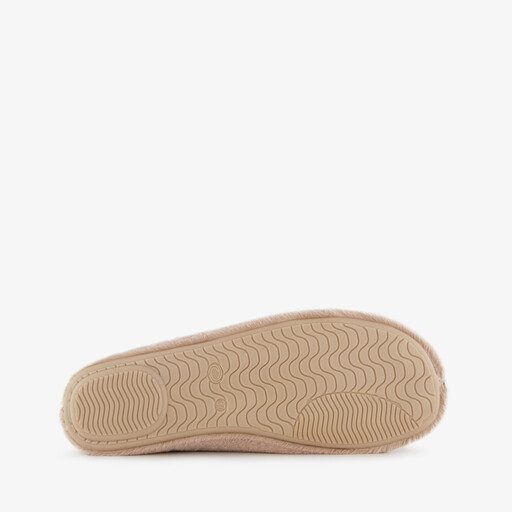 Dames pantoffels beige