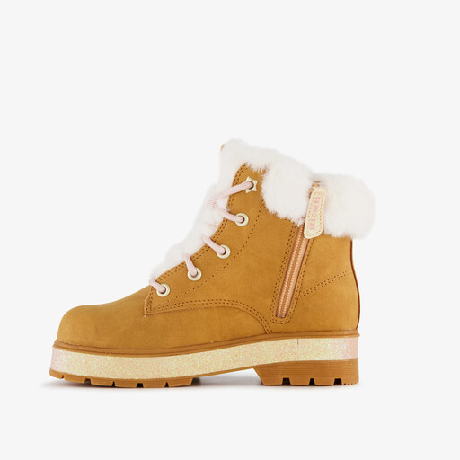 Meisjes Street Glitz boots beige