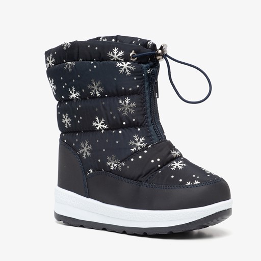 Blauwe kinder snowboots