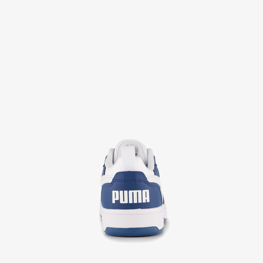 Rebound V6 LO jongens sneakers wit blauw