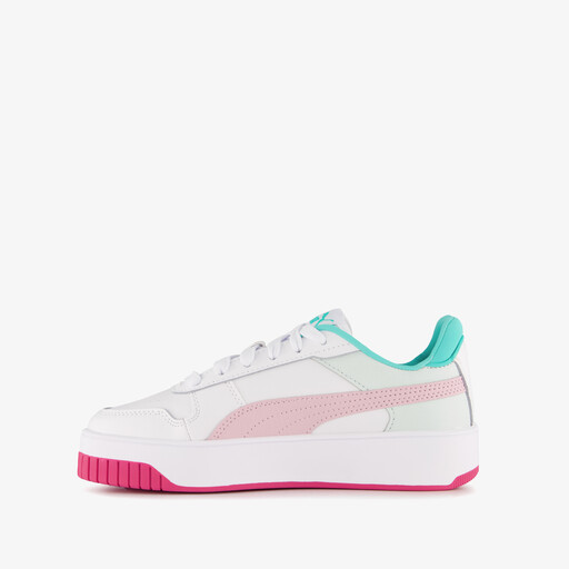 Carina Street meisjes sneakers wit roze
