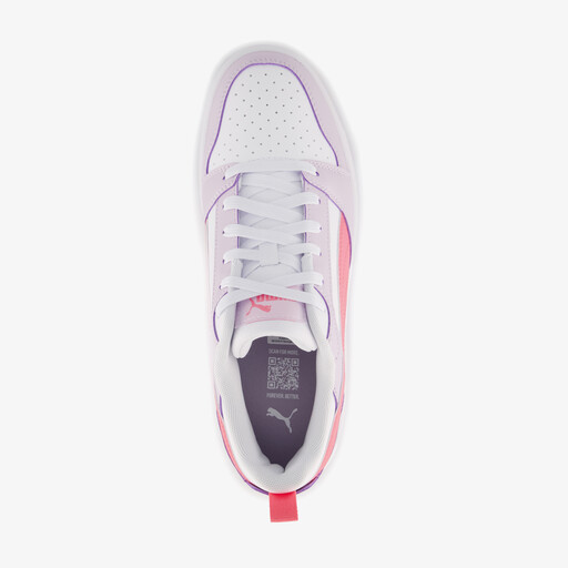 Rebound V6 LO meisjes sneakers paars roze