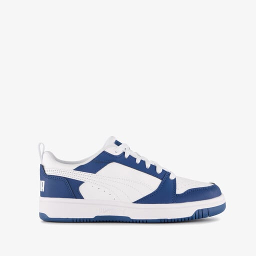 Rebound V6 LO jongens sneakers wit blauw