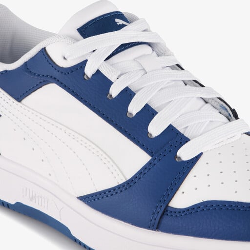 Rebound V6 LO jongens sneakers wit blauw