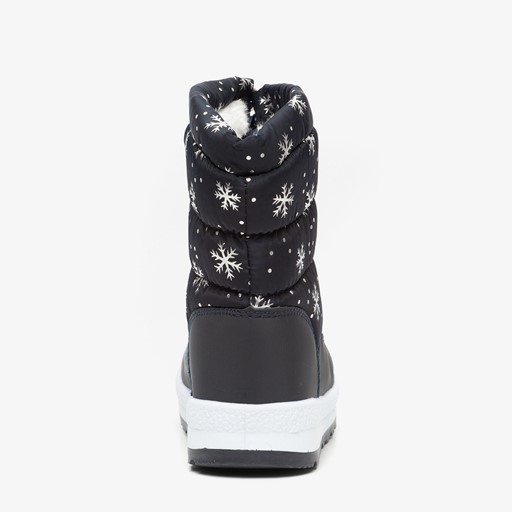 Blauwe kinder snowboots