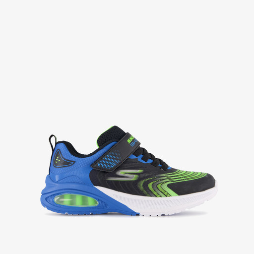 Microspec Max jongens sneakers met airzool blauw groen