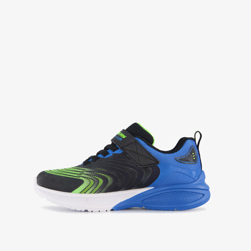 Microspec Max jongens sneakers met airzool blauw groen