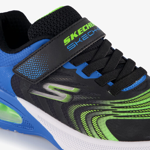 Microspec Max jongens sneakers met airzool blauw groen