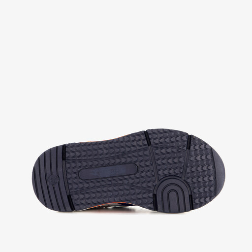 Leren jongens sneakers blauw wit