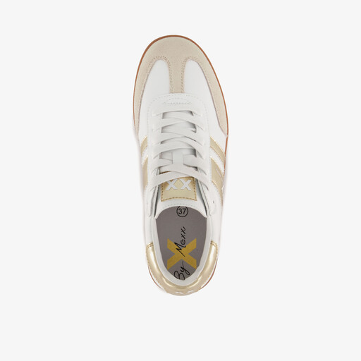 XX By metallic dames sneakers wit goud