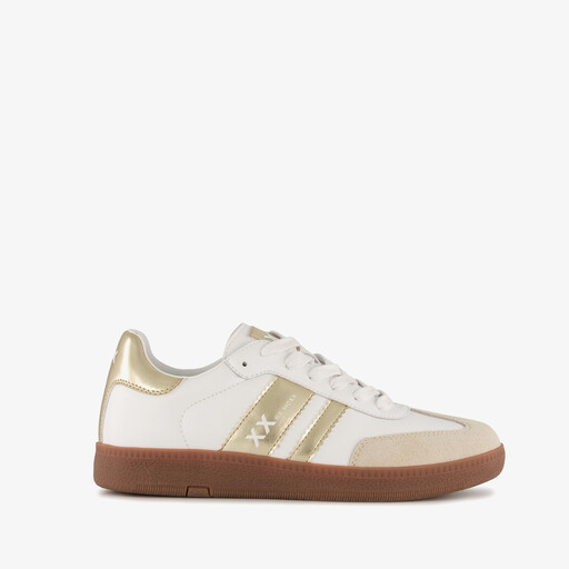 XX By metallic dames sneakers wit goud