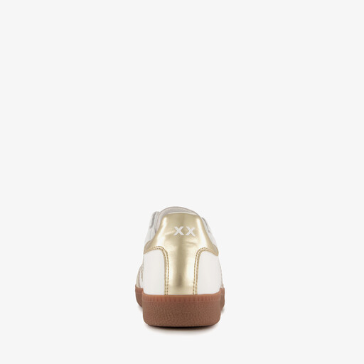 XX By metallic dames sneakers wit goud