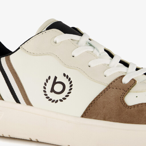Heren sneakers beige bruin