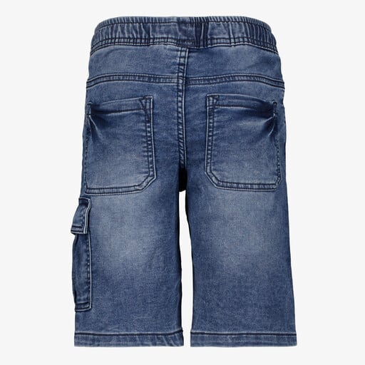 Jongens jog denim short blauw