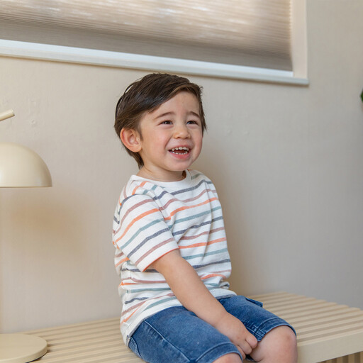 Gestreept jongens T-shirt