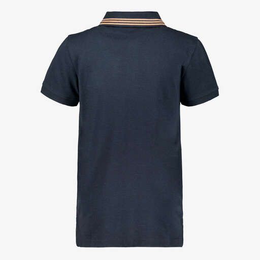 Jongens polo donkerblauw
