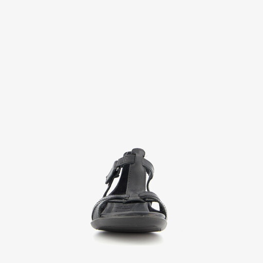 ECCO Flash leren dames sandalen zwart