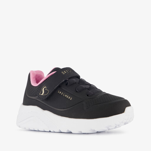 Uno Lite meisjes sneakers zwart
