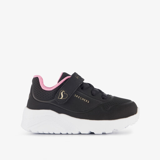 Uno Lite meisjes sneakers zwart