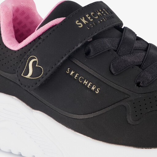 Uno Lite meisjes sneakers zwart