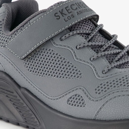 Uno Lite - Worlo jongens sneakers grijs zwart