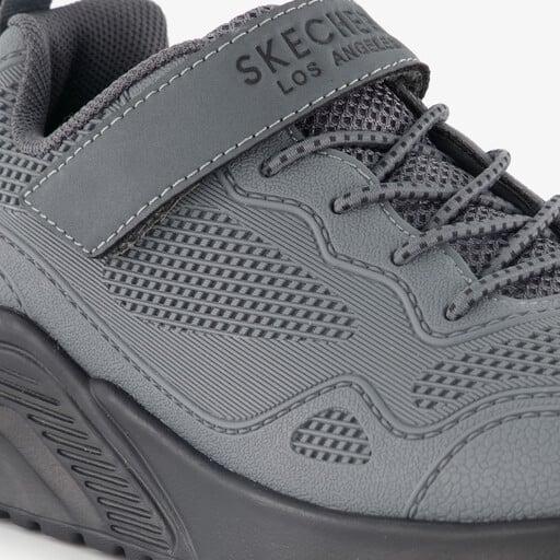 Uno Lite - Worlo jongens sneakers grijs zwart