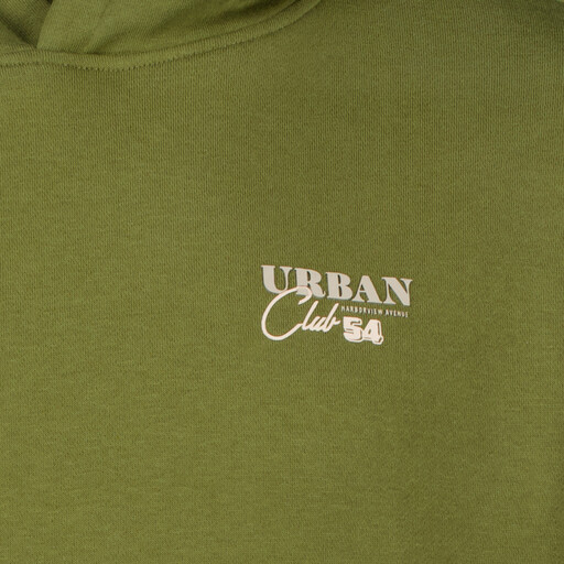 Heren hoodie groen