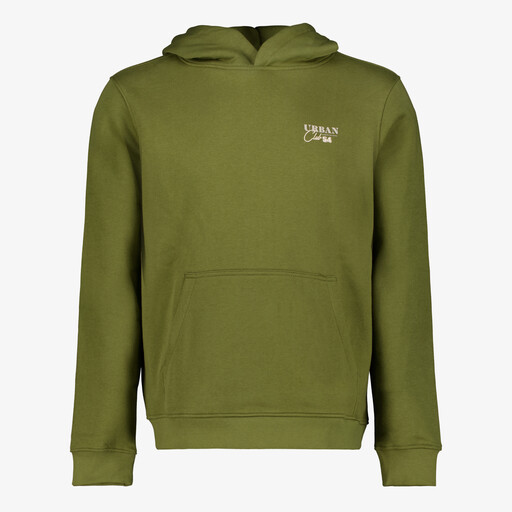 Heren hoodie groen