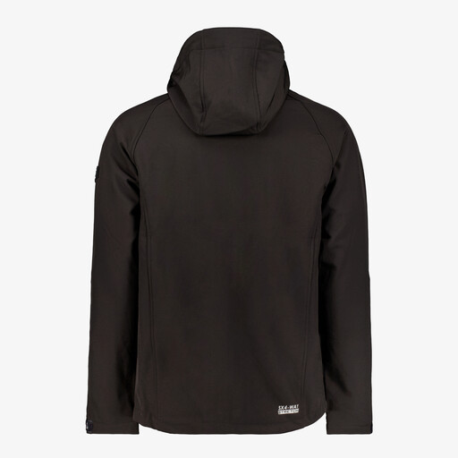 Heren softshell jas zwart