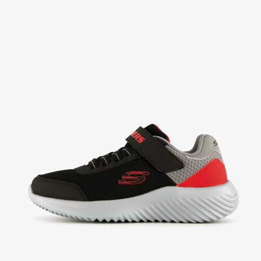Bounder jongens sneakers zwart rood
