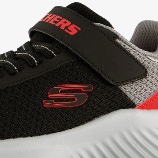 Bounder jongens sneakers zwart rood