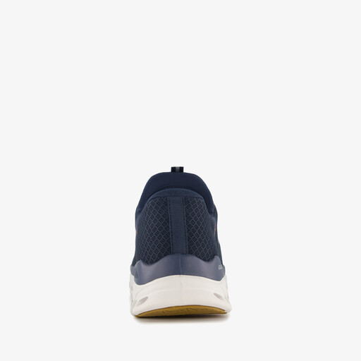 Slip-ins: Glide-Step heren sneakers blauw