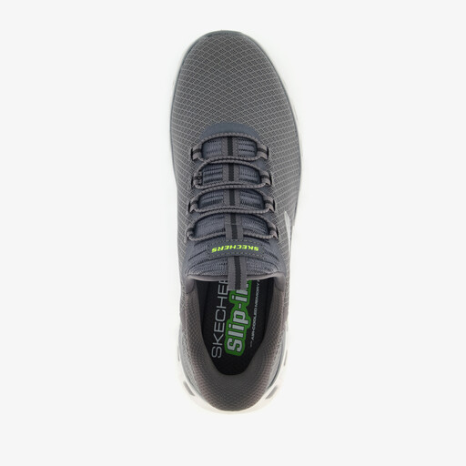 Slip-ins: Glide-Step heren sneakers grijs