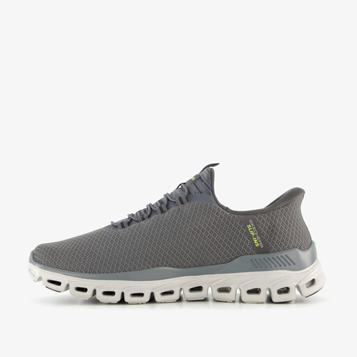 Slip-ins: Glide-Step heren sneakers grijs