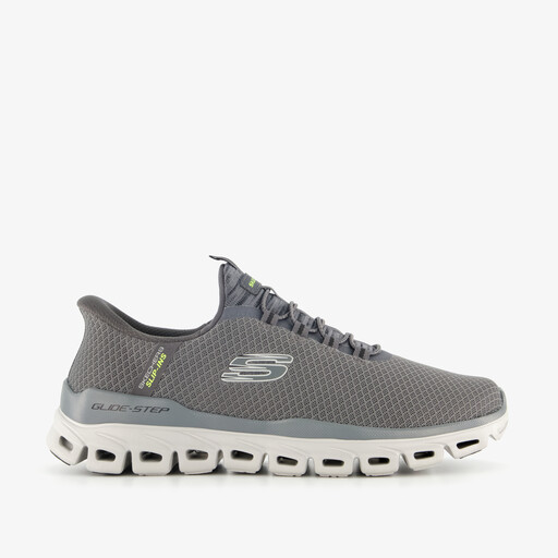 Slip-ins: Glide-Step heren sneakers grijs