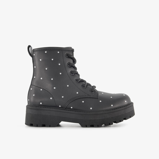 SKECHERS Gravlen Hi meisjes veterboots zwart