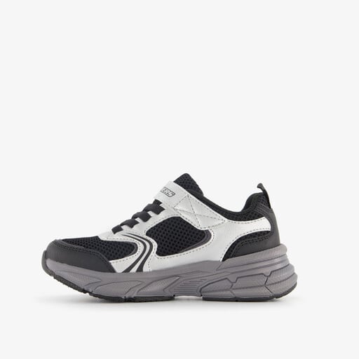 Retro-Graph jongens sneakers zwart grijs