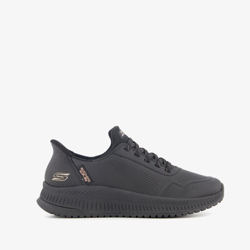 Slip-ins: BOBS Squad 4 dames sneakers zwart