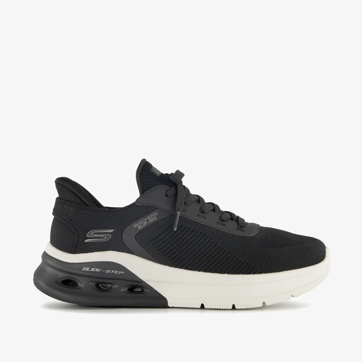 Slip-ins: BOBS Sport Arc Wave 2.0 heren sneakers zwart